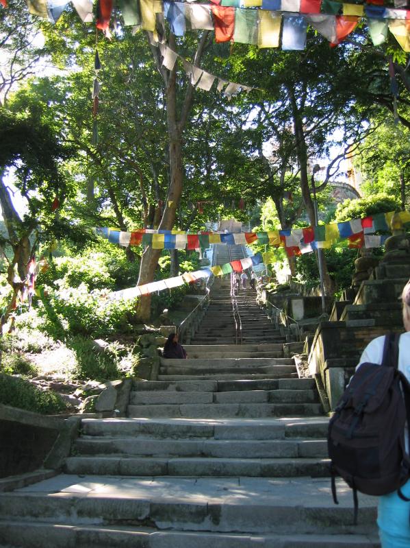 Swayambhunath (Monkey Temple) Steps