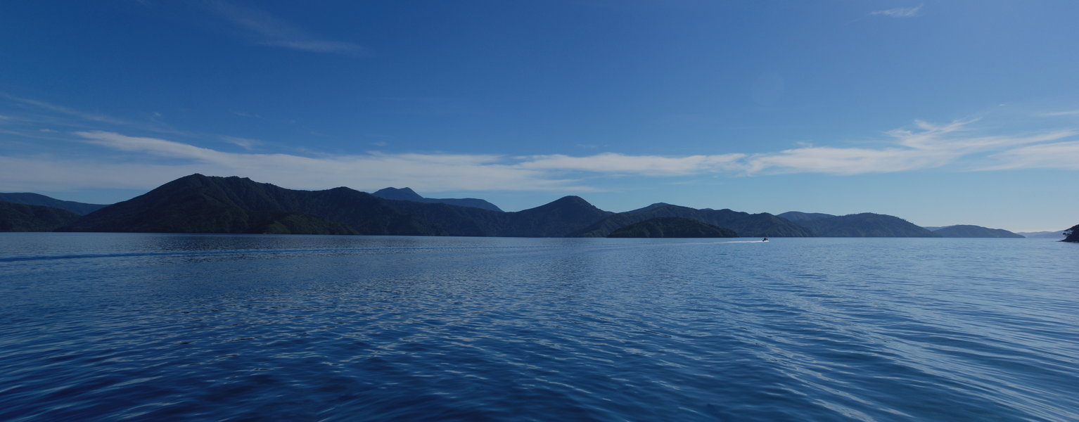 Queen Charlotte Sound (panorama)